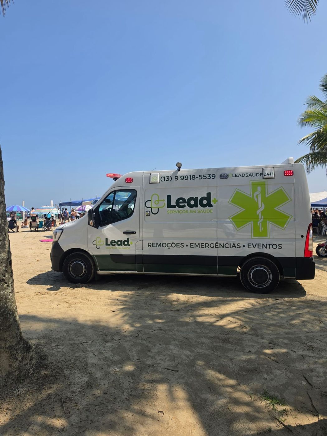 Na areia da praia: De prontidão em evento na orla
